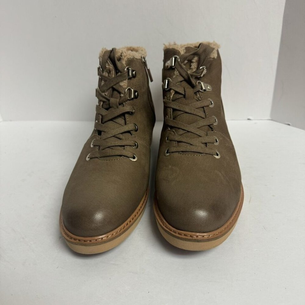 Softwalk Womens Wilcox Boot Stone Size 9W - Picture 3 of 6